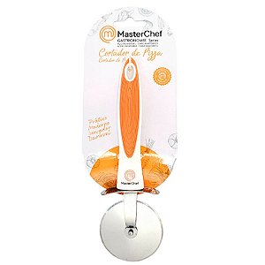 Cortador de Pizza - Aço Inox - 20,5cm - 1 unidade - MasterChef - Rizzo