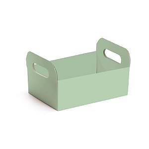 Caixote de Papel Cartão - Chá Latte Verde - 1 unidade - Cromus - Rizzo
