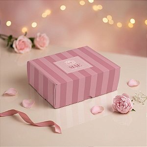 Caixa para Brigadeiros - Dia das Mães Camelia - 10 unidades - Cromus - Rizzo