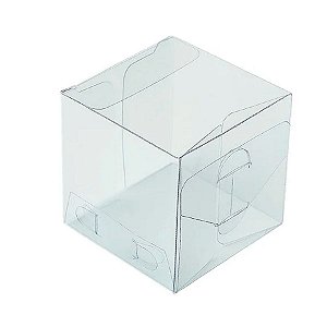 Caixa Cubo Transparente K8 (10cm x 10cm x 10cm)  - 50 unidades - Rizzo