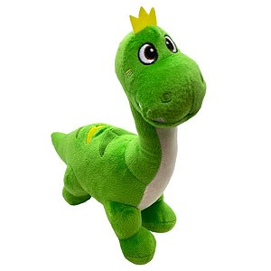 Dinossauro de Pelúcia - Verde - 45cm - 1 unidade - Rizzo