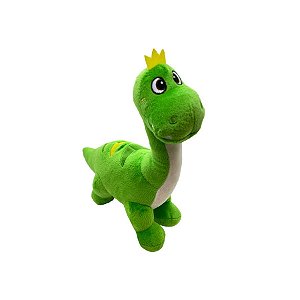 Dinossauro de Pelúcia - Verde - 23cm - 1 unidade - Rizzo