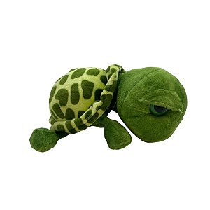 Tartaruga de Pelúcia - Verde - 18cm - 1 unidade - Rizzo
