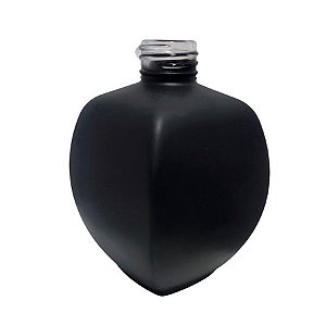 Frasco para Perfumaria de Vidro - Preto Fosco - 300ml - 1 unidade - Rizzo
