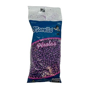 Confeito Figura Perola Roxo Pequeno - 1 unidade - Morello - Rizzo