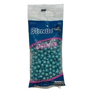 Confeito Figura Perola Azul Claro - 1 unidade - Morello - Rizzo