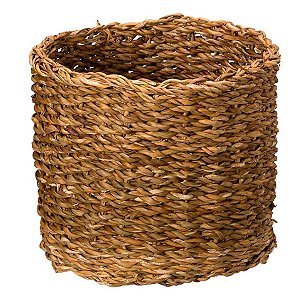 Cesta Decorativa Imares de Seagrass - 25x25x20cm - 1 unidade - Rizzo