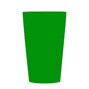 Copo de Acrílico Durável 300ml  - Verde Escuro - 1 unidade - Rizzo
