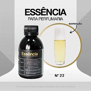 Essência Edgeo Concentrada para Perfumaria N°22 - 100g - 1 unidade - Rizzo