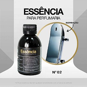 Essência 212 Heroes Concentrada para Perfumaria N°02 - 100g - 1 unidade - Rizzo