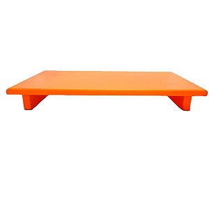 Suporte para Doces MDF - Laranja Neon - 30x4cm - 1 unidade - Rizzo