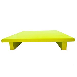 Suporte para Doces MDF - Amarelo Neon - 20x4cm - 1 unidade - Rizzo