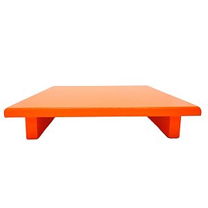 Suporte para Doces MDF - Laranja Neon - 20x4cm - 1 unidade - Rizzo