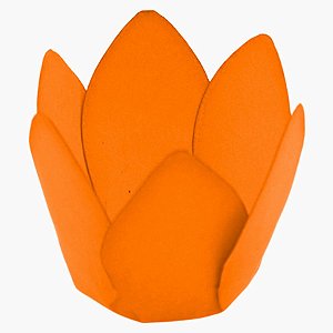 Forminha Para Doces Finos - Monaco - Laranja - 50 unidades - Decora Doces - Rizzo