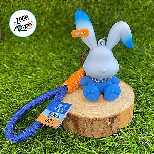 Chaveiro de Coelho - Azul - 7cm - 1 unidade - Rizzo
