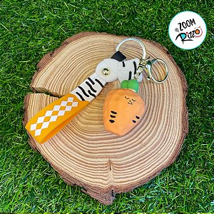 Chaveiro de Cenoura - 5cm - 1 unidade - Rizzo