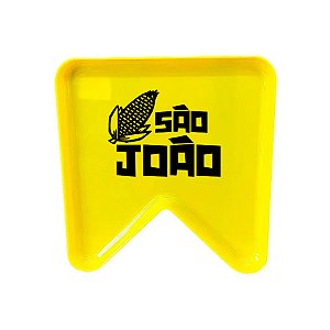 Bandeja Decorativa São João - Bandeira Amarelo - 1 unidade - Rizzo