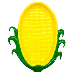 Bandeja Decorativa - Milho Com Folha Verde - 1 unidade - Só Boleiras - Rizzo