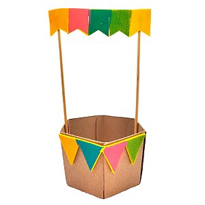 Cachepot - Banderinha - 10,5x21cm - 1 unidade - Rizzo