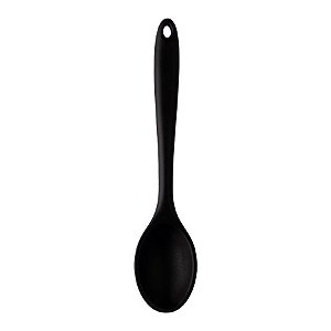 Mini Colher de Silicone - Preta - 20,5x4cm - 1 unidade - Clink - Rizzo