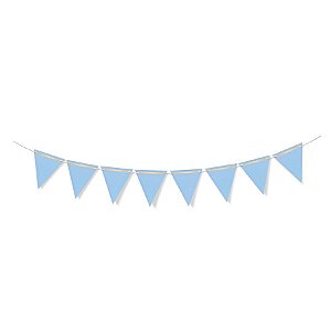 Faixa Decorativa - Feliz Aniversário - Azul - 1 unidade - Cromus - Rizzo