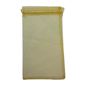 Saquinho de Organza - Ouro - 10 unidades - Rizzo