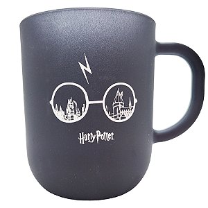 Caneca de Vidro - Harry Potter - 300ml - 1 unidade - Allmix Presentes - Rizzo