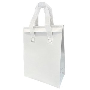 Sacola Térmica Branca - 28x26x16,5cm - 1 unidade - Rizzo