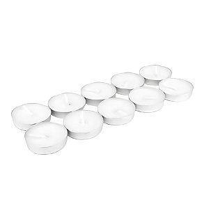 Vela Branca - 3,5cm - 10 unidades - Rizzo