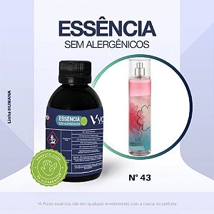 Essência Figo Ambar Concentrada para Perfumaria e Animais N°43 - 100g - Allergen Free - 1 unidade - Rizzo