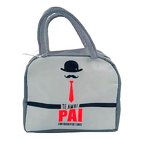 Bolsa Térmica - Te Amo Pai - 22x18x13cm - 1 unidade - Rizzo