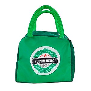 Bolsa Térmica - Super Herói - 22x18x13cm - 1 unidade - Rizzo