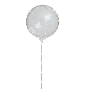 Balão Bubble LED Branco 35cm em Atacado - 50 unidades - Cromus - Rizzo