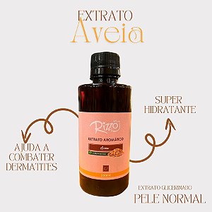 Extrato Natural de Aveia para Perfumaria - 250ml - 1 unidade - Rizzo