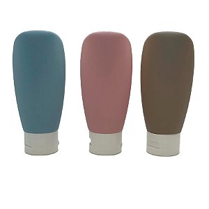 Kit Viagem - 3 Frascos Bisnagas 60ml - Rizzo