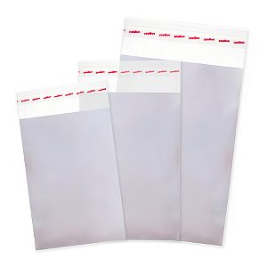 Saco Adesivado Metalizado sem Furo - 11x18cm - 100 unidades - Cromus - Rizzo