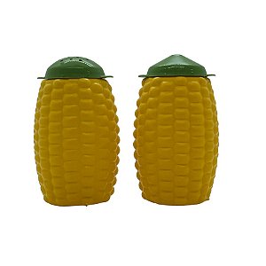 Kit Saleiro e Paliteiro Milho - Amarelo - 9,5cm - 1 unidade - Rizzo