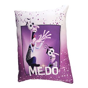 Almofada Sentimentos - Medo -  40x30cm - 1 unidade - Rizzo - Rizzo