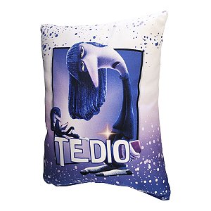 Almofada Sentimentos - Tédio -  40x30cm - 1 unidade - Rizzo - Rizzo
