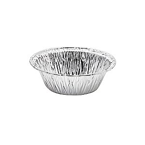 Empada Pequena Aluminio 45ml com 100 un. Wyda Rizzo Confeitaria