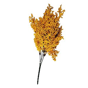 Galho Decorativo - Amarelo Ouro - 36cm - 1 unidade - Rizzo