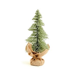 Topiaria de Natal - Nevada Base Juta - 22cm - 1 unidade - Cromus - Rizzo