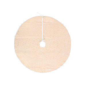 Saia Para Árvore de Natal - Ouro - 100cm  - 1 unidade - Cromus - Rizzo