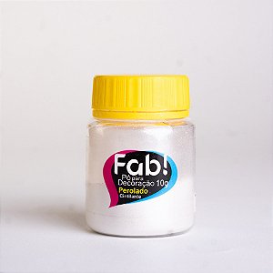 Pó para Decoração Perolado Cintilante 10g - 1 unidade - Fab - Rizzo