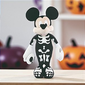 Pelucia Mickey Esqueleto - 59cm - Disney Original - 1 unidade - Cromus - Rizzo