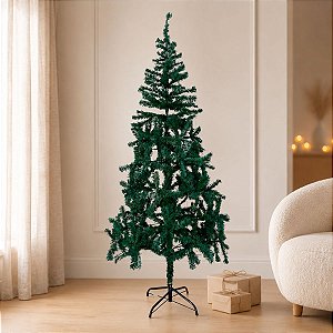 Árvore de Natal Modelo Hortelã - 200 Galhos - 150cm - Ref. RZO429 - 1 unidade - Rizzo