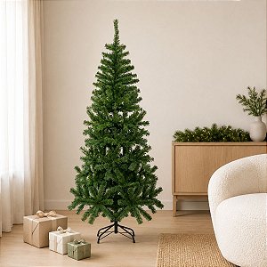 Árvore de Natal Modelo Sálvia - 286 Galhos - 150cm - Ref. RZO356 - 1 unidade - Rizzo