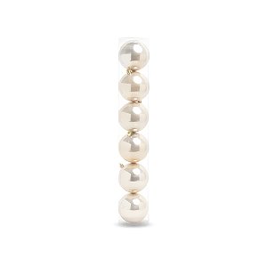 Bolas de Natal em Tubo - Champagne - 5cm - 6 unidades - Cromus - Rizzo