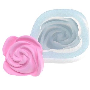 Molde de Silicone - Rosa Parish 360 - 6x6cm - 1 unidade - Rizzo