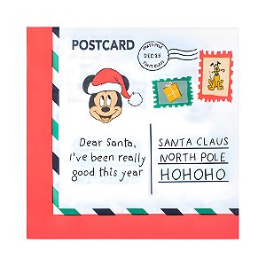 Guardanapo de Papel - Carta Mickey - 33x33cm - Disney Original - 1 unidade - Cromus - Rizzo